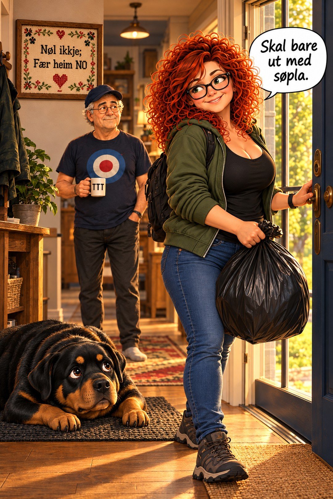 Tjueén hundeminutter