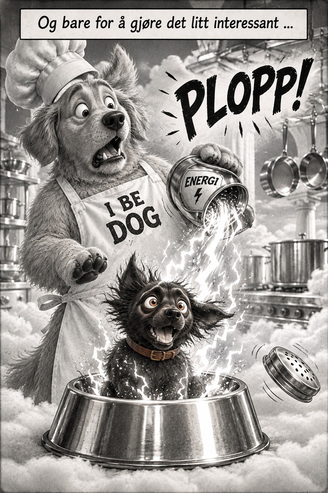 Oppskriften på hund, panel 3