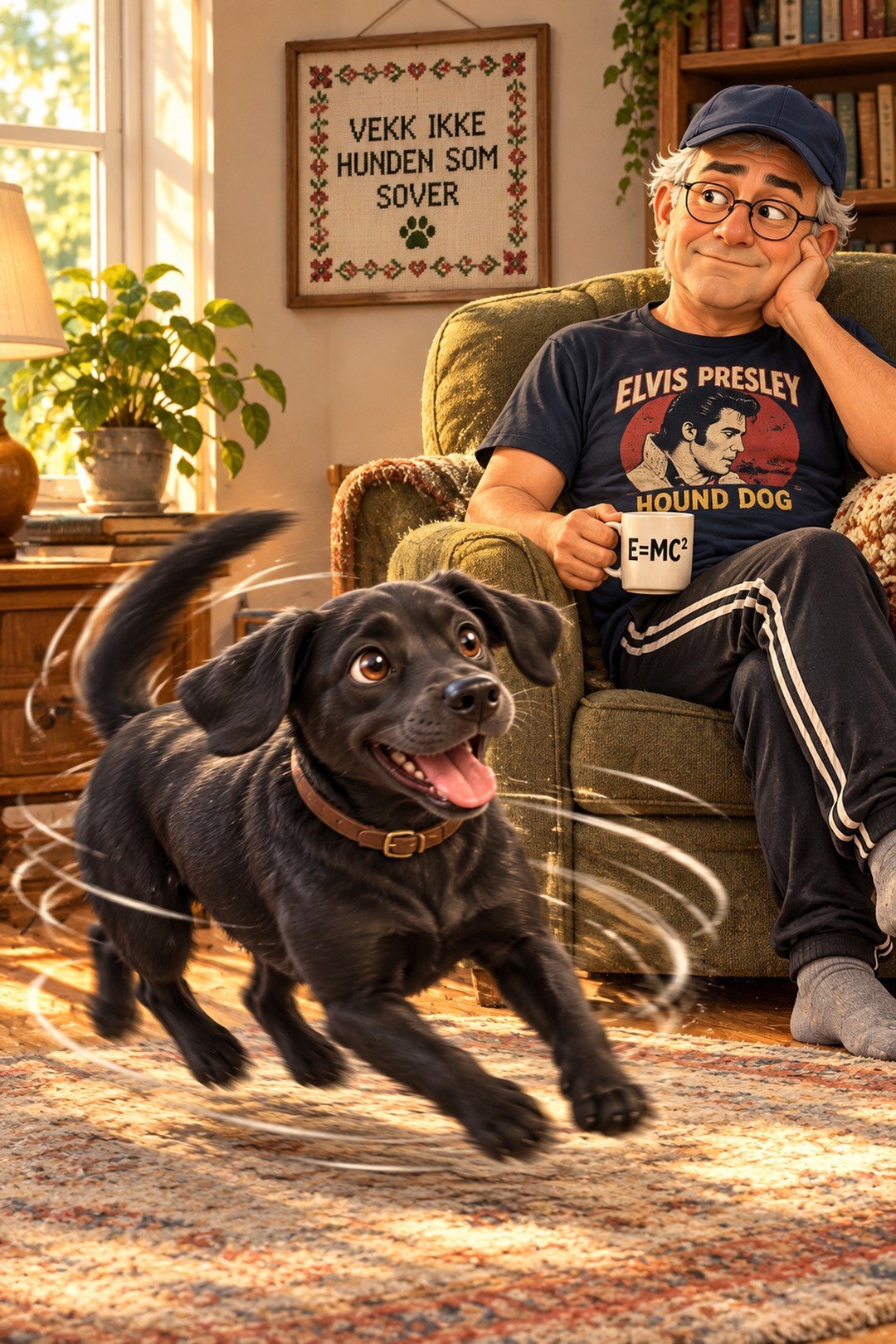Oppskriften på hund, panel 4